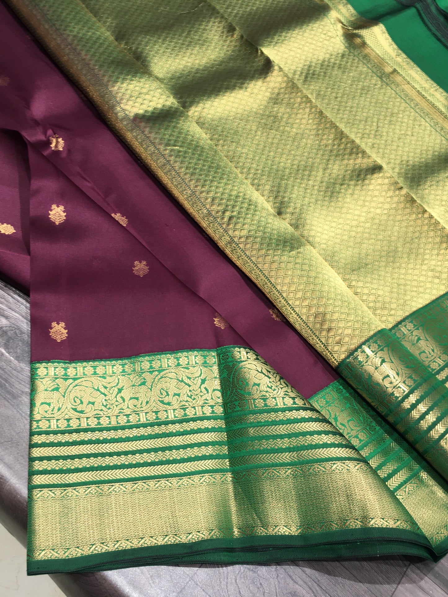 Pure Kanchipuram silk