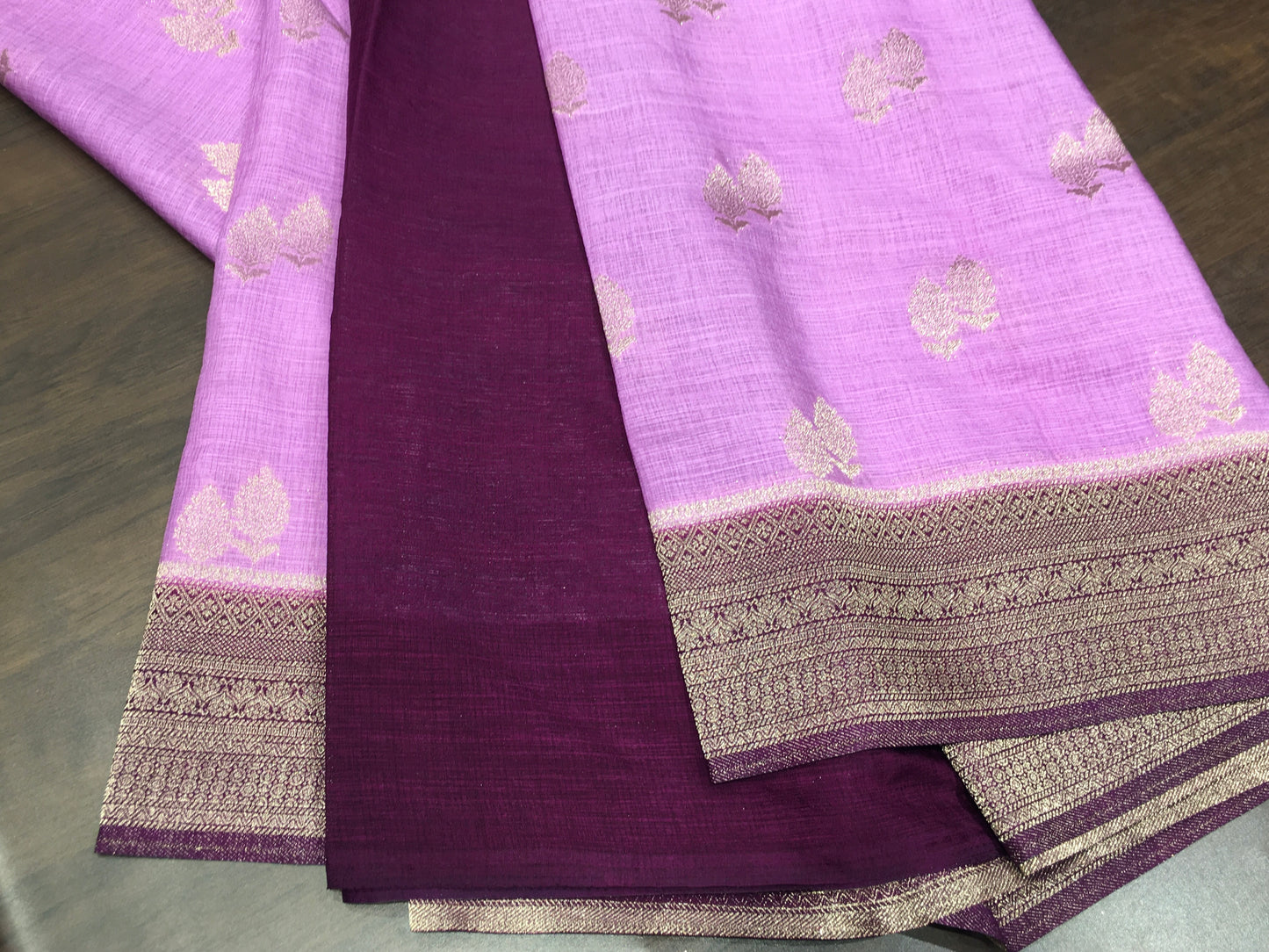 Wrinkle Chiffon Saree