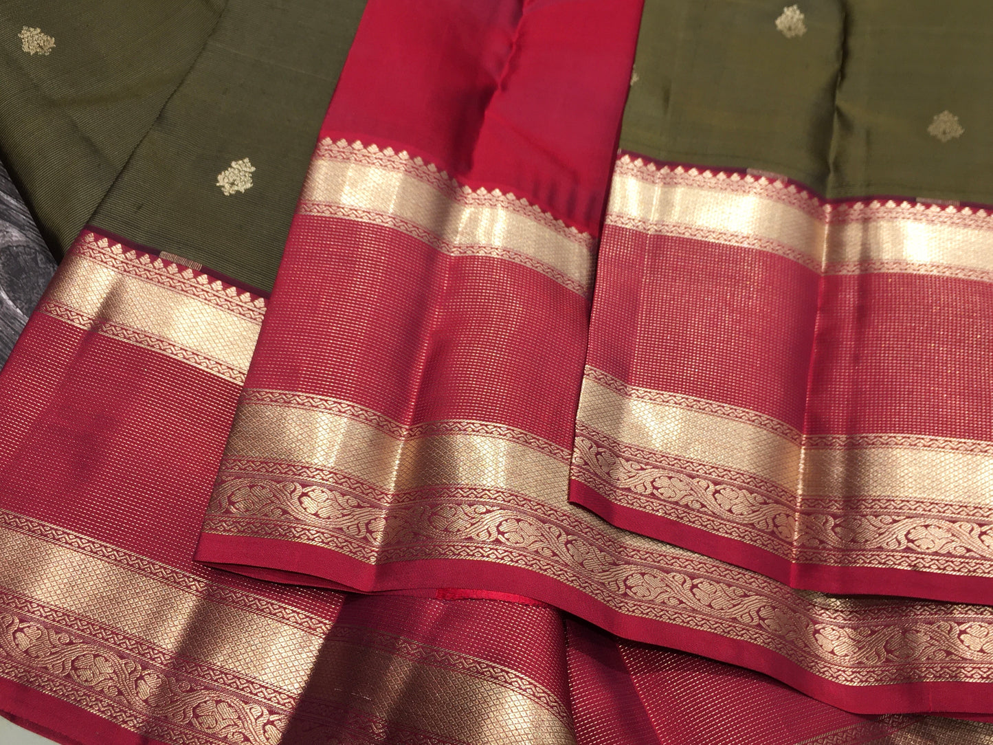 Pure Kanchipuram silk