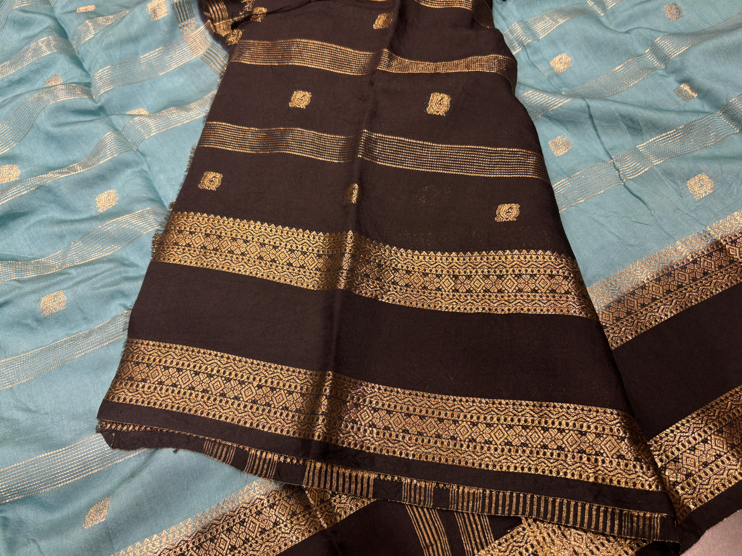Semi Mysore crape