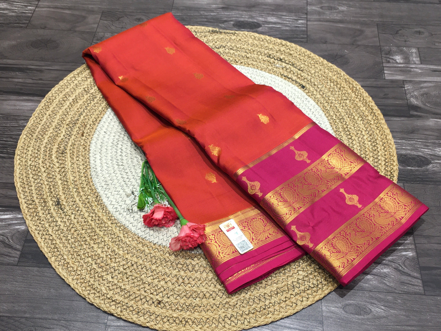 Pure Kanchipuram silk