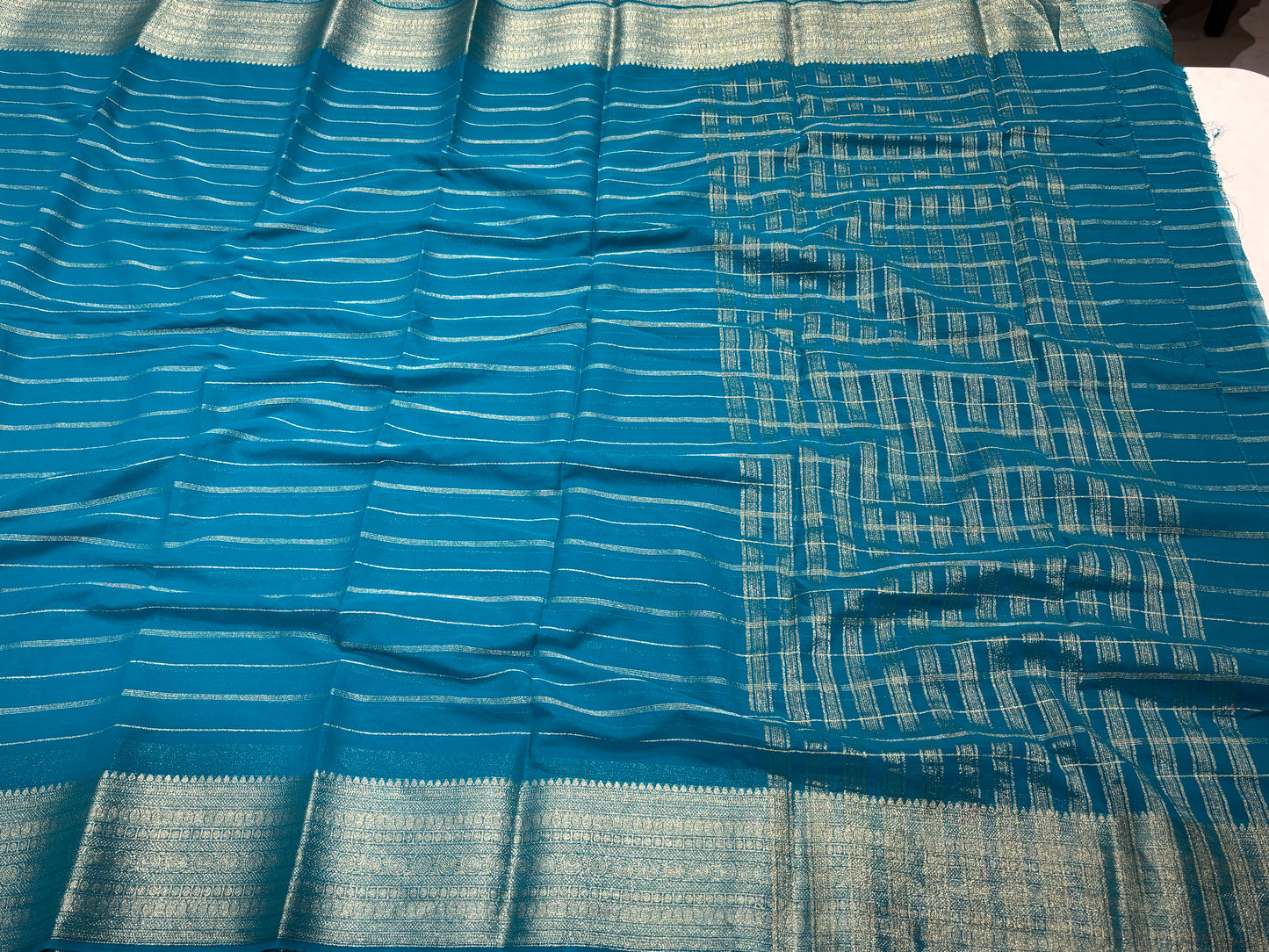 Mysore crape saree