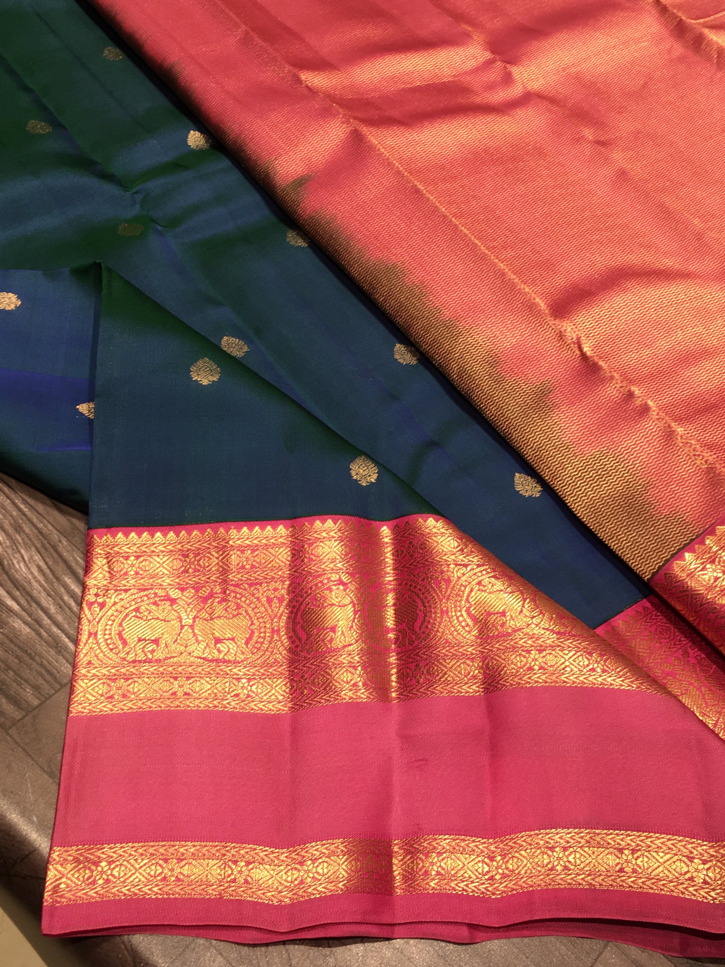 Pure Kanchipuram silk