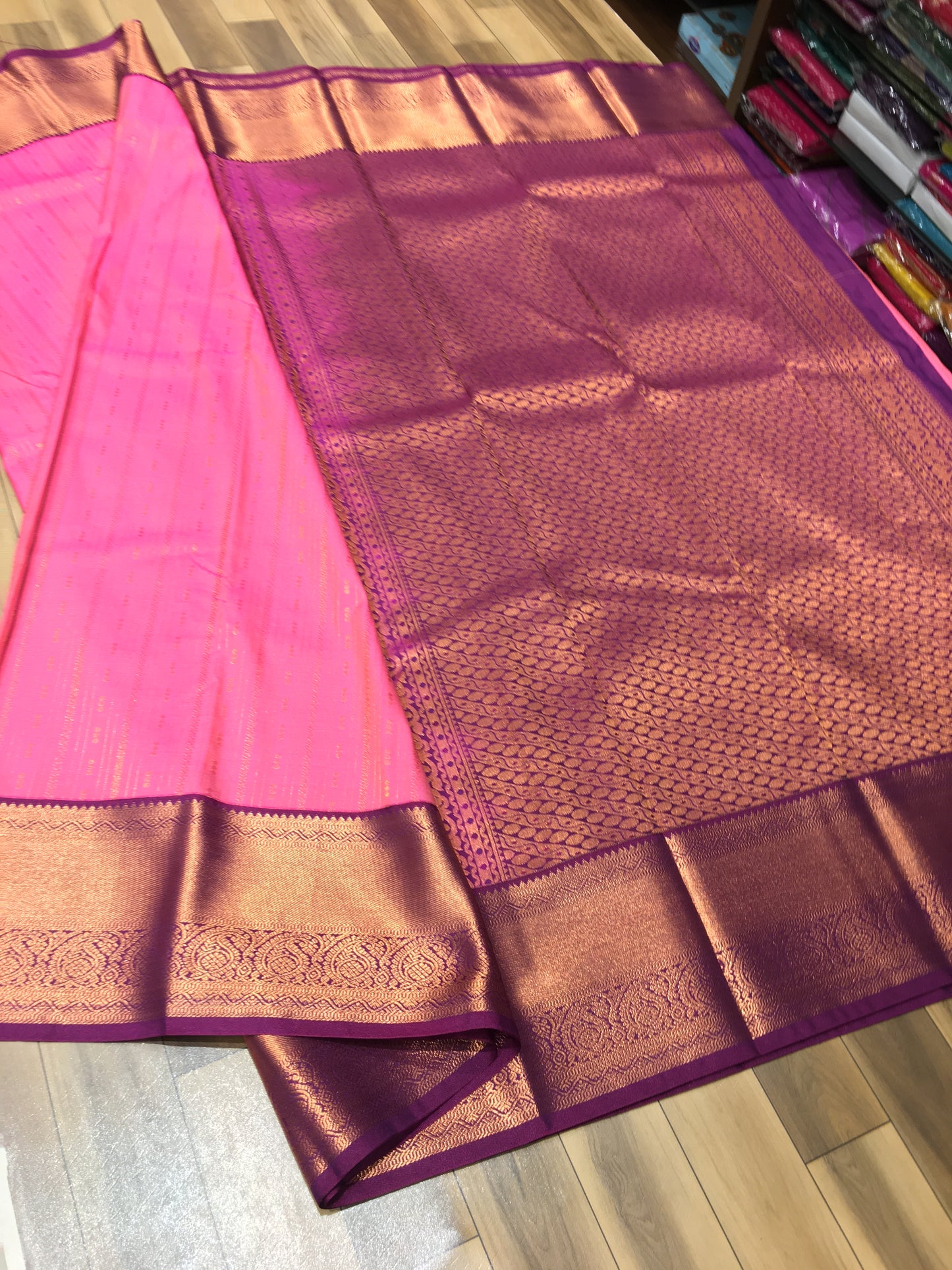 Semi Kanchipuram silk