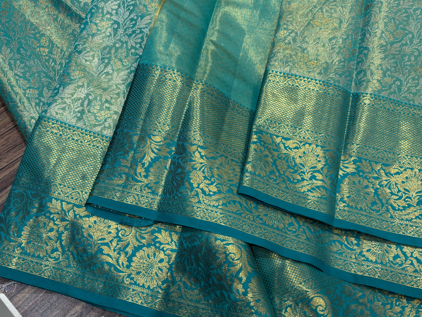 Pure Kanchipuram Broced Silk