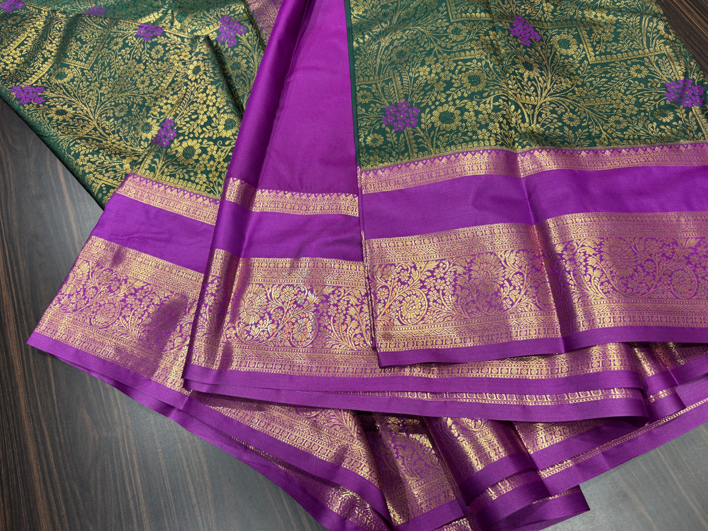 Semi Kanchipuram silk