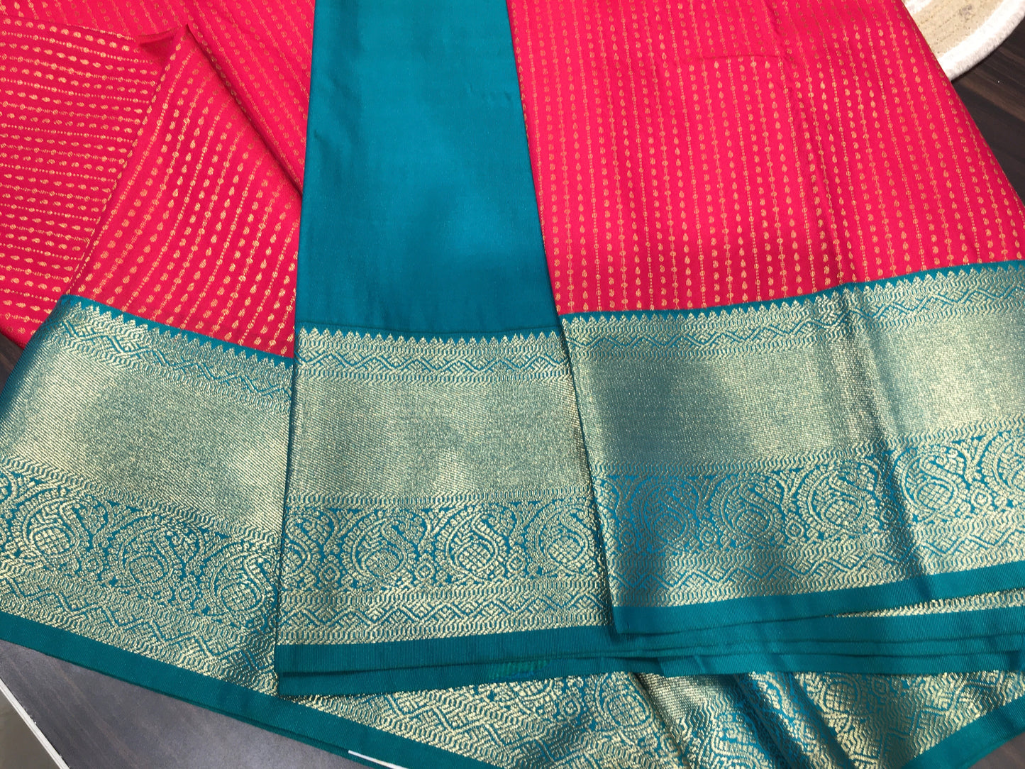 Semi Kanchipuram silk