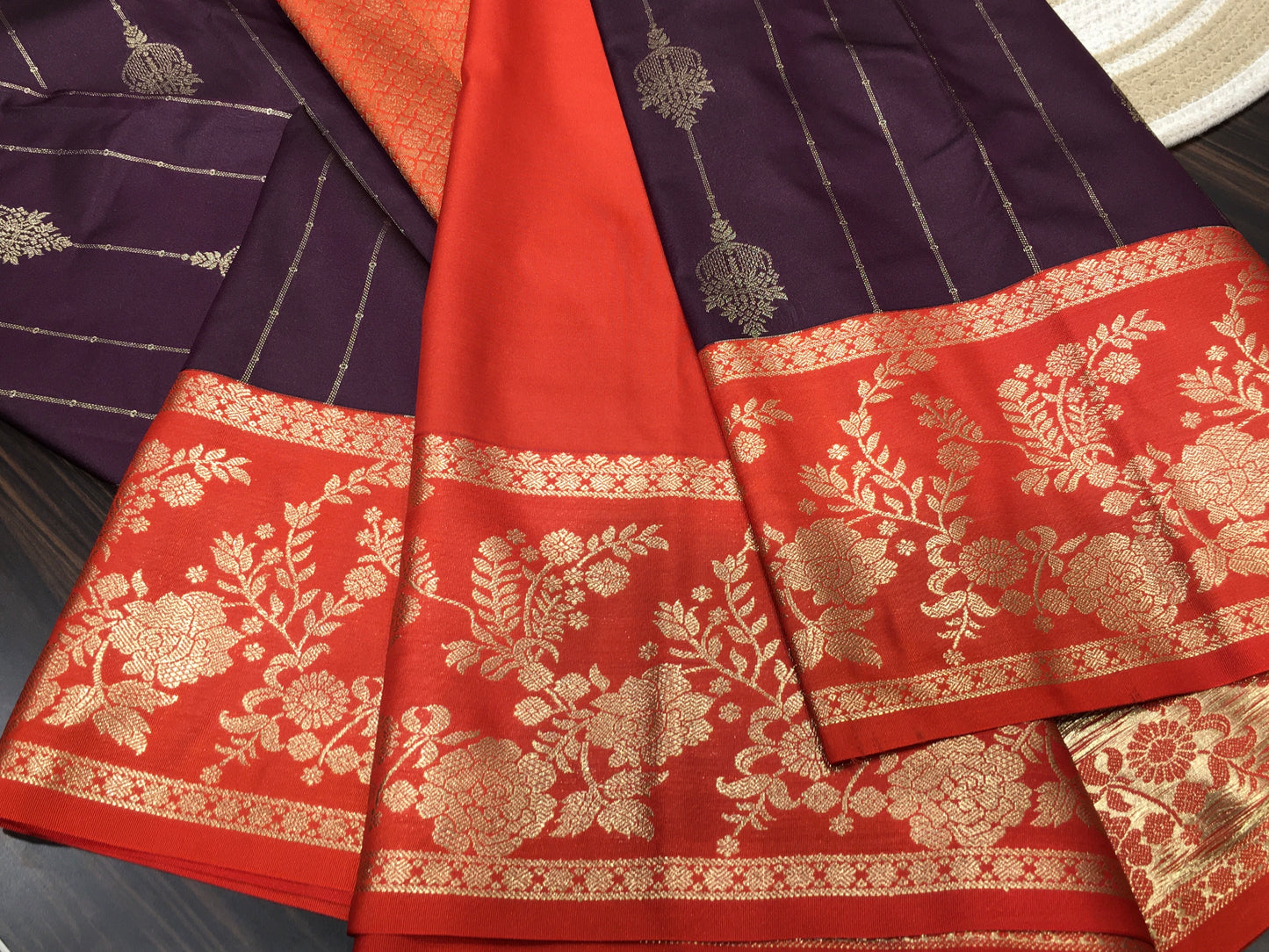 Semi Kanchipuram silk