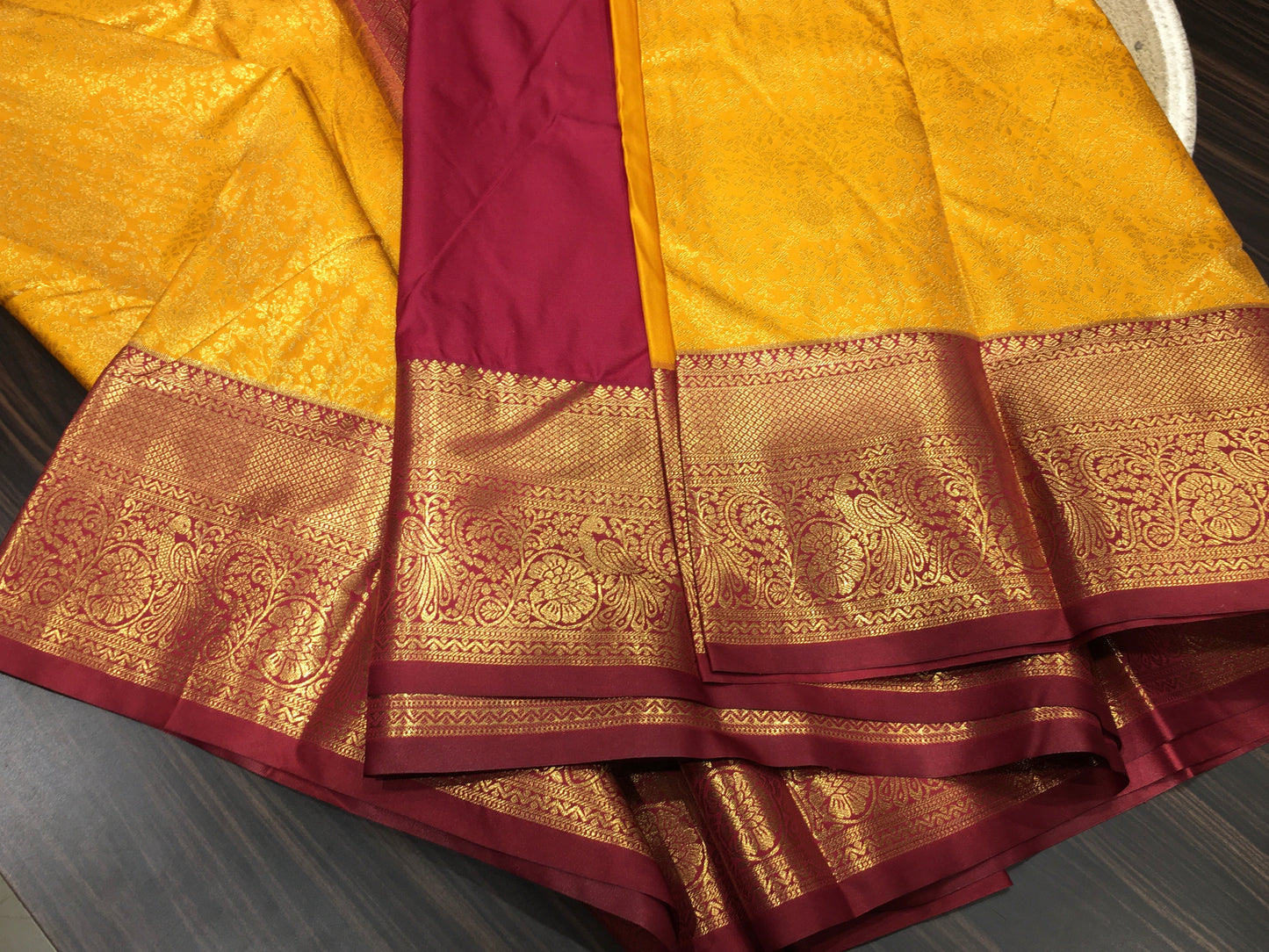 Semi Kanchipuram silk