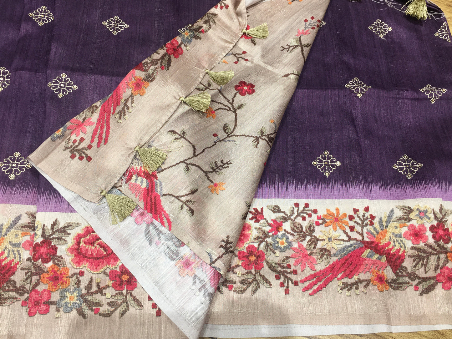 Soft Tussar Saree