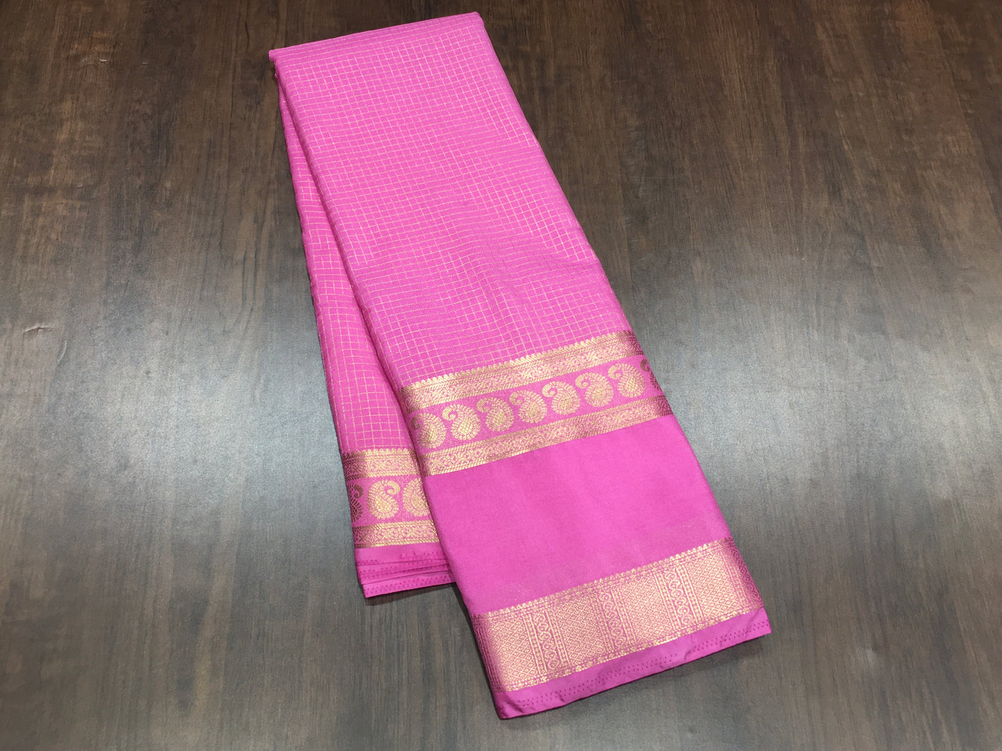 Semi Mysore Crape Silk