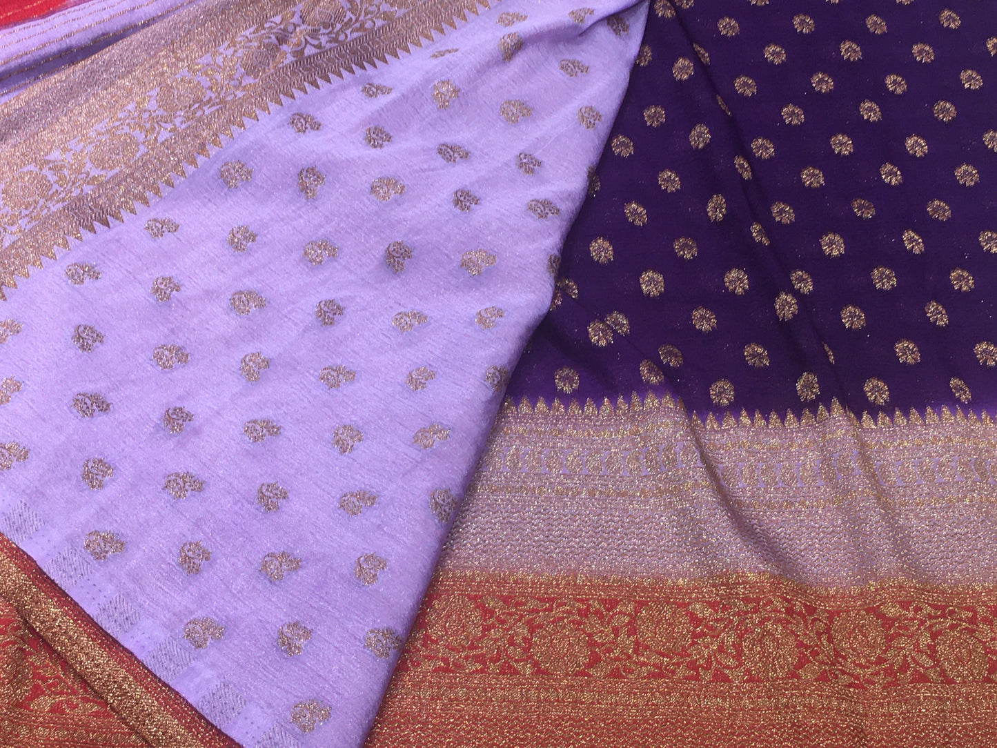 Semi kaddi georgette