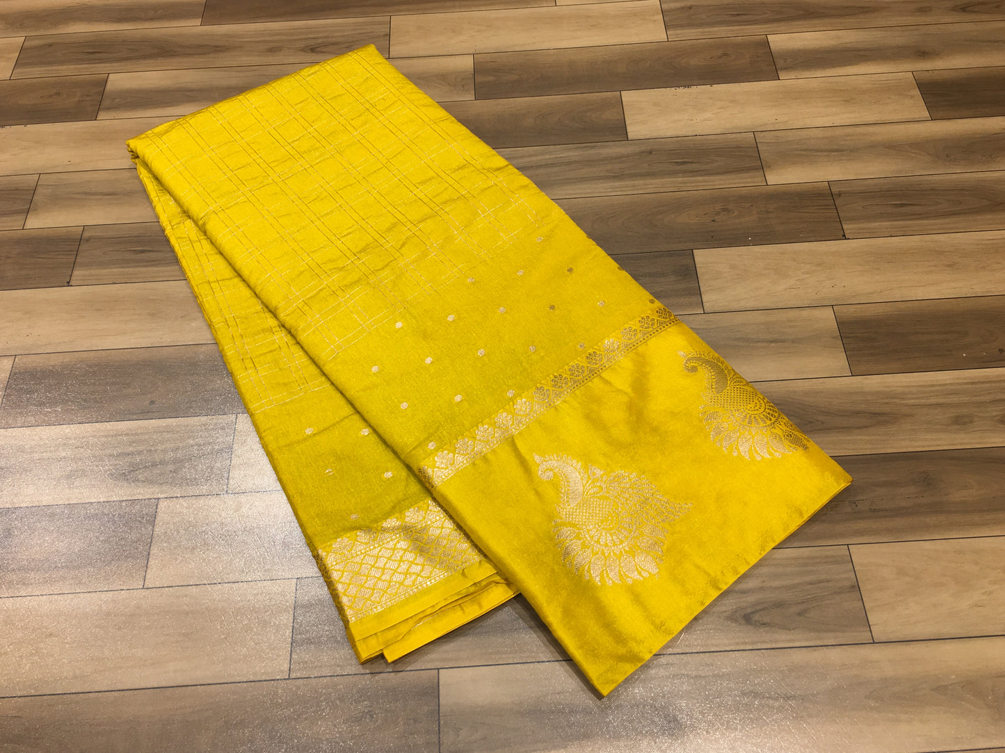 Raw silk saree
