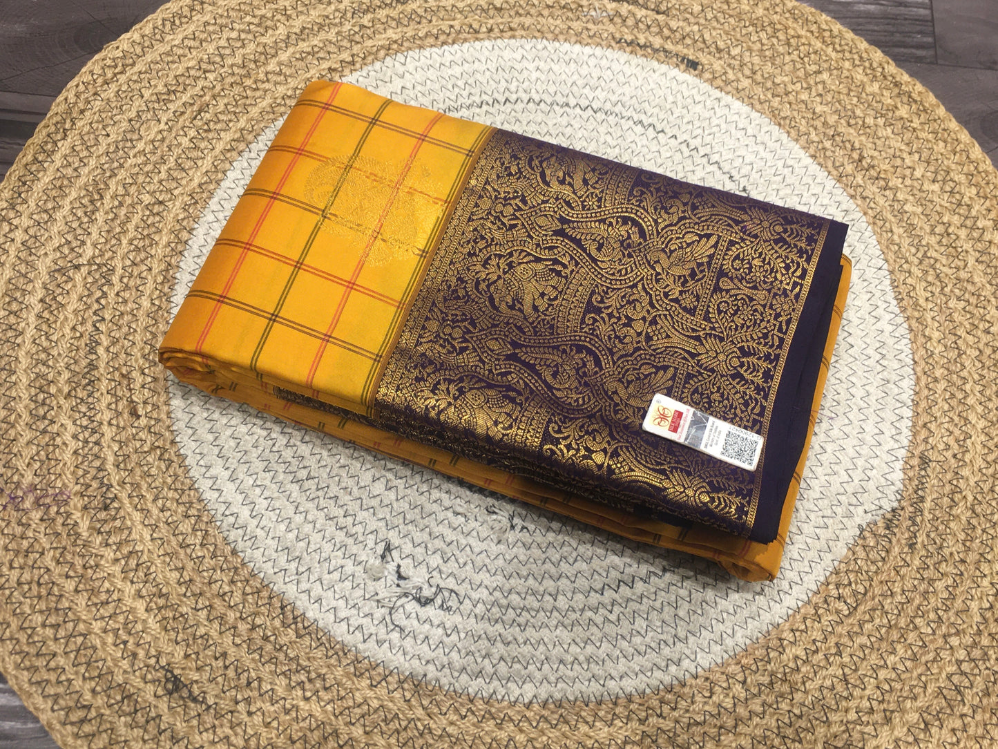 Pure Kanchipuram silk