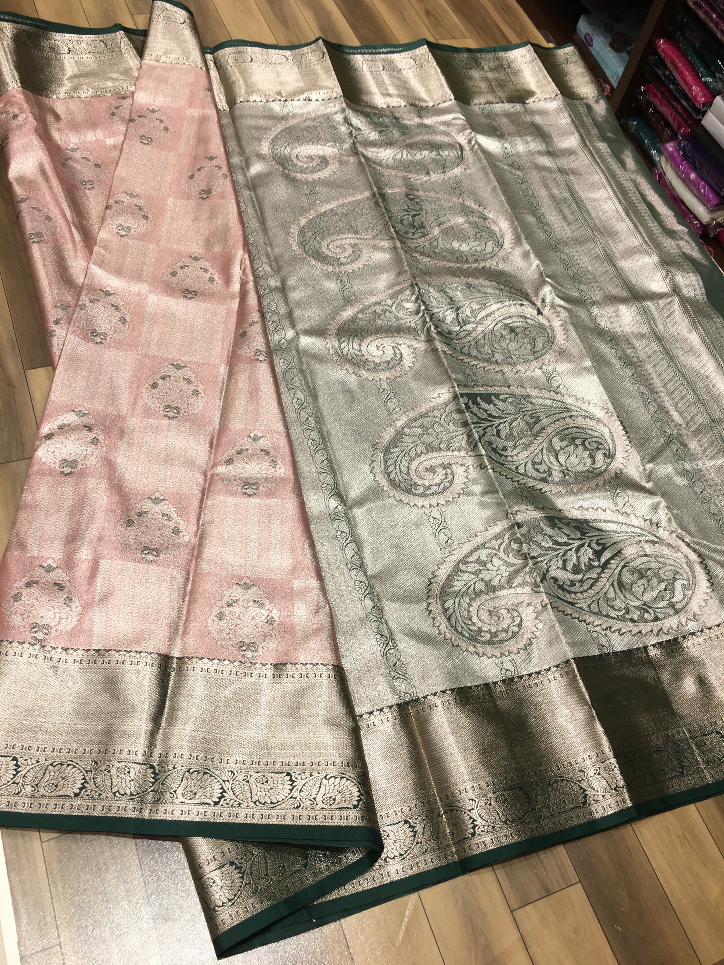 Semi Kanchipuram tissue