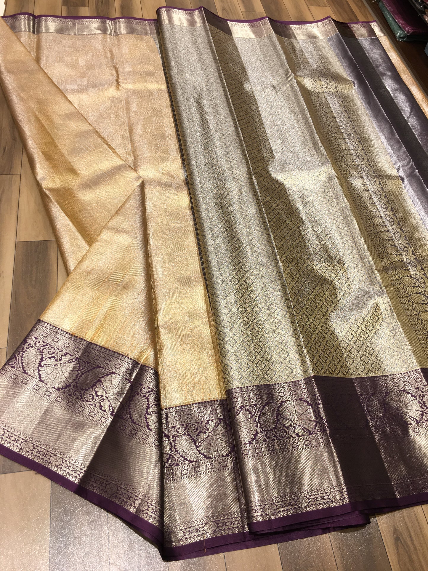 Semi Kanchipuram tissue