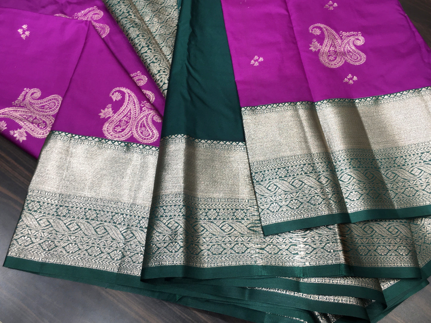 Semi Kanchipuram silk