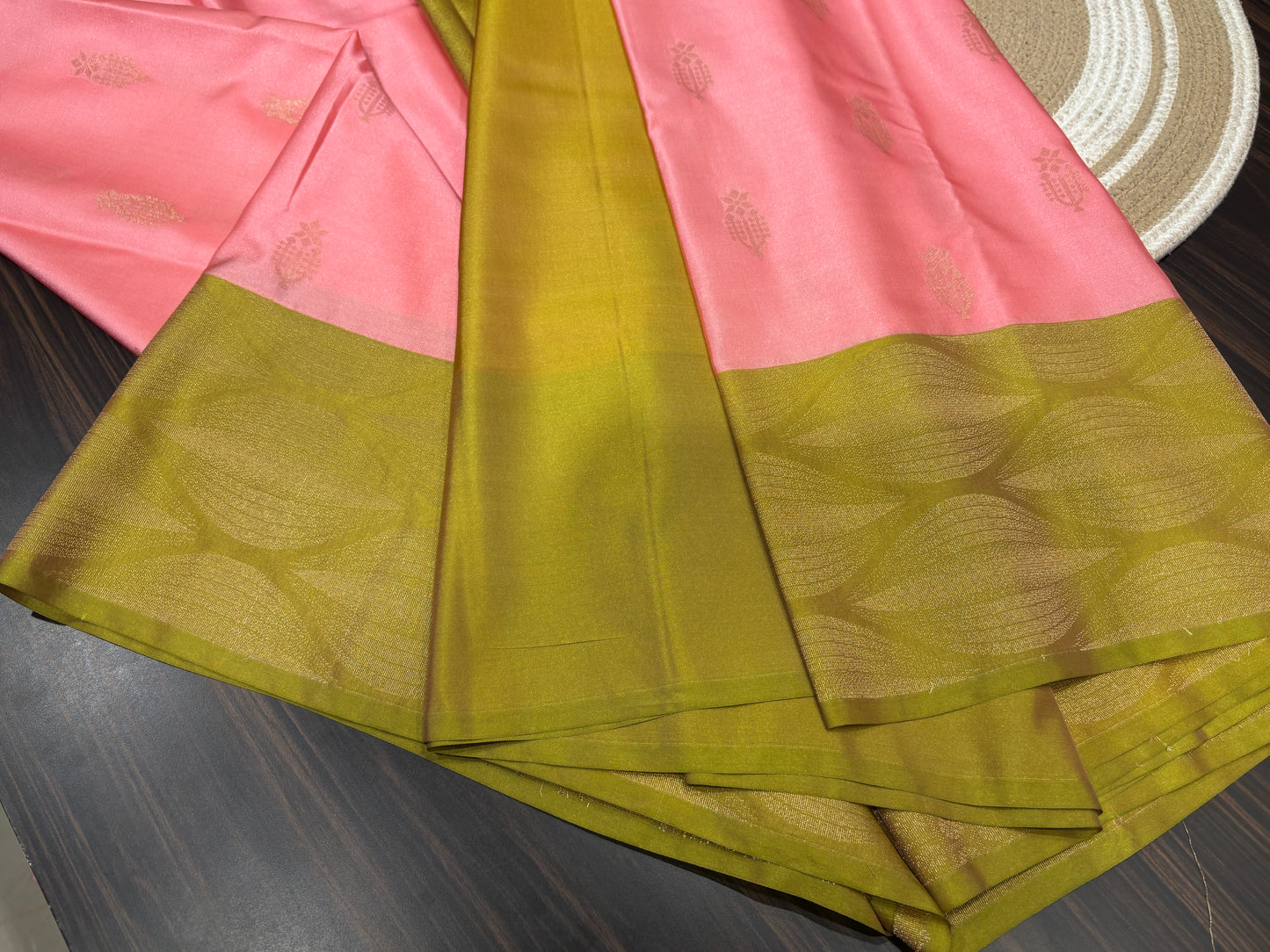 Semi Kanchipuram silk