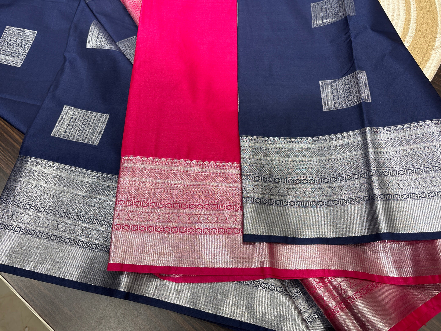 Semi Kanchipuram silk