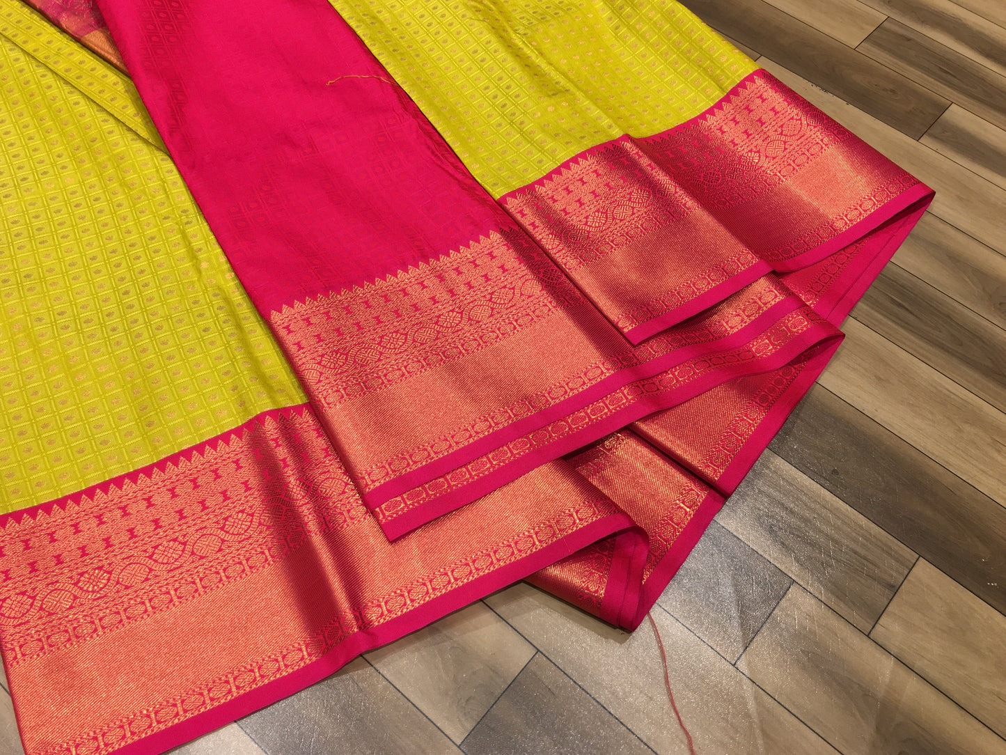 Semi Kanchipuram silk