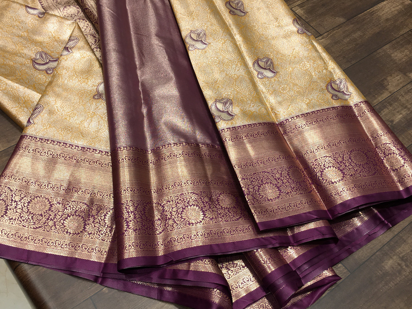 Semi Kanchipuram tissue
