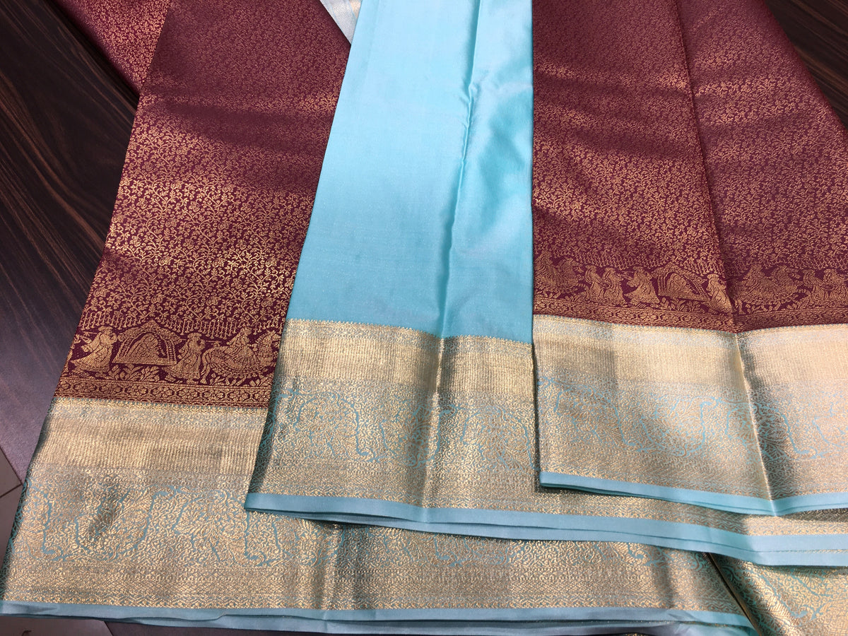 Semi Kanchipuram Silk