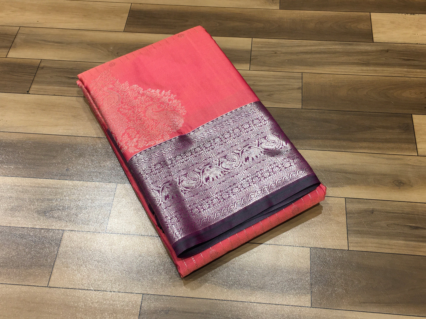 Semi Kanchipuram silk
