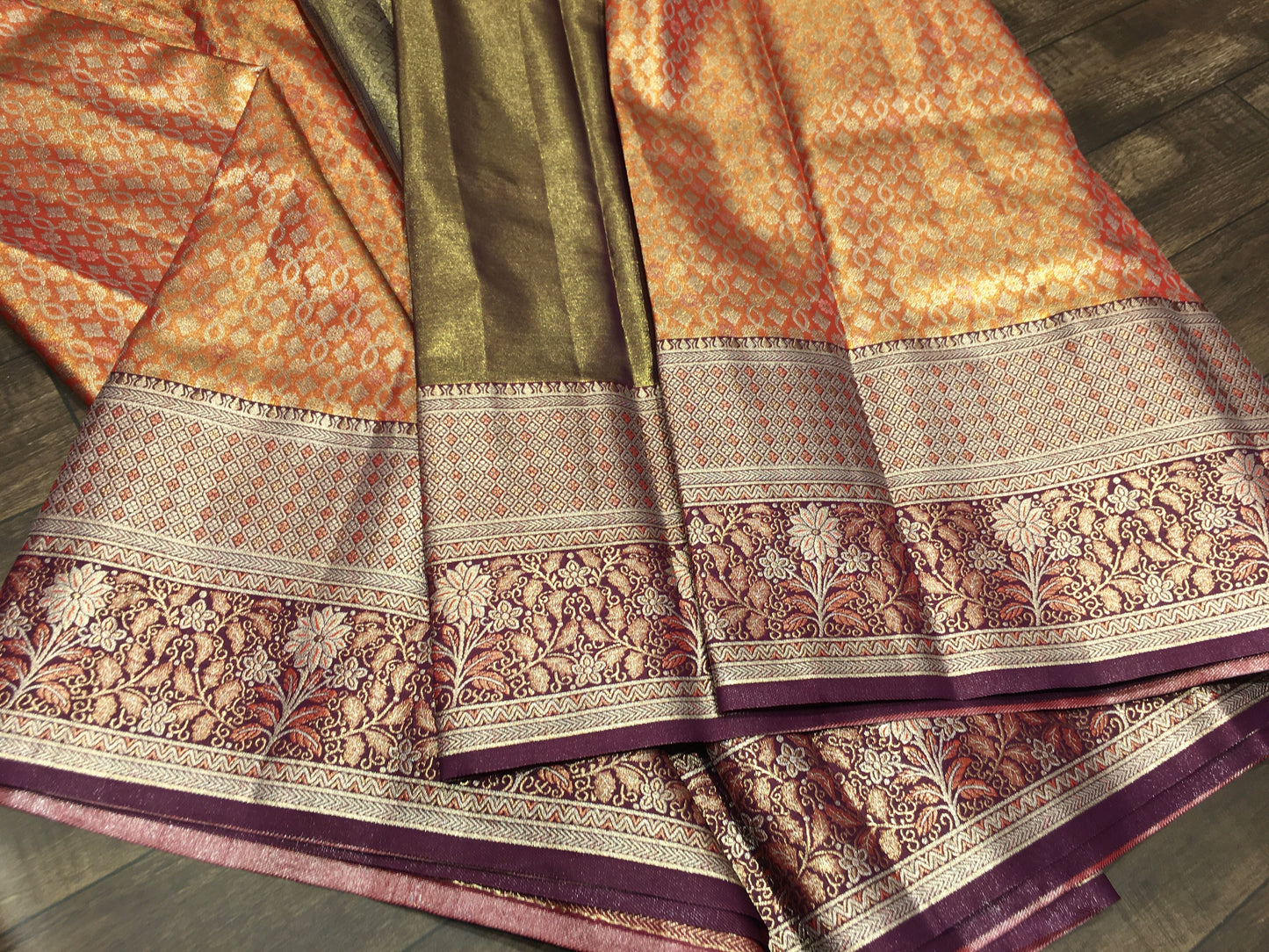 Semi Kanchipuram tissue