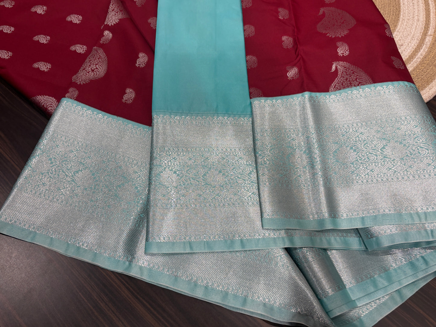 Semi Kanchipuram silk