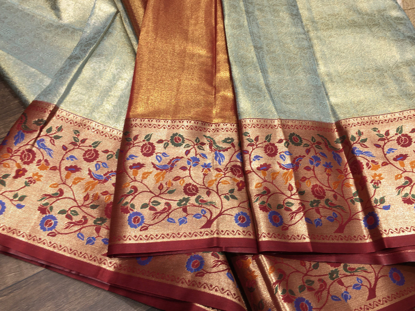 Semi Kanchipuram Tissue