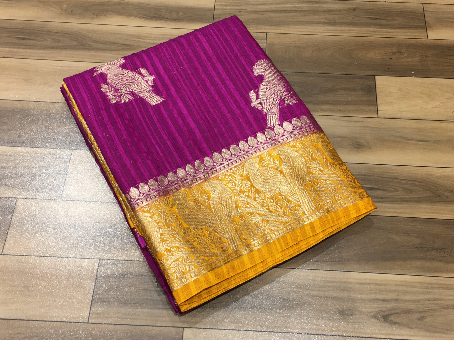 Raw silk saree