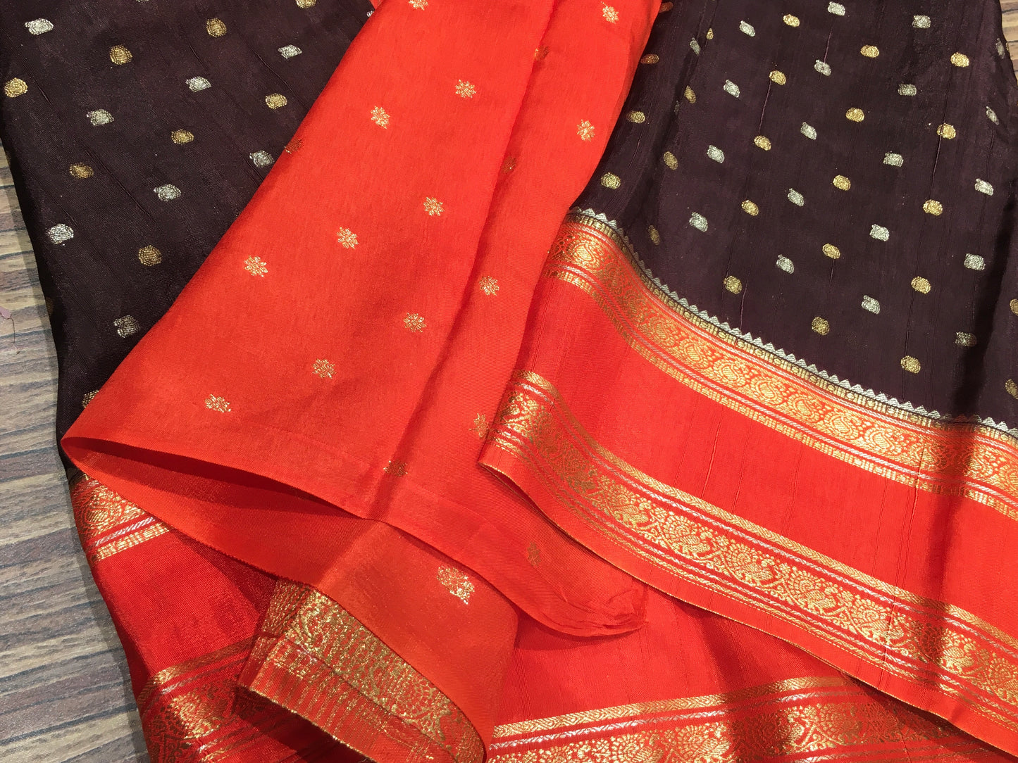 Soft tussar saree