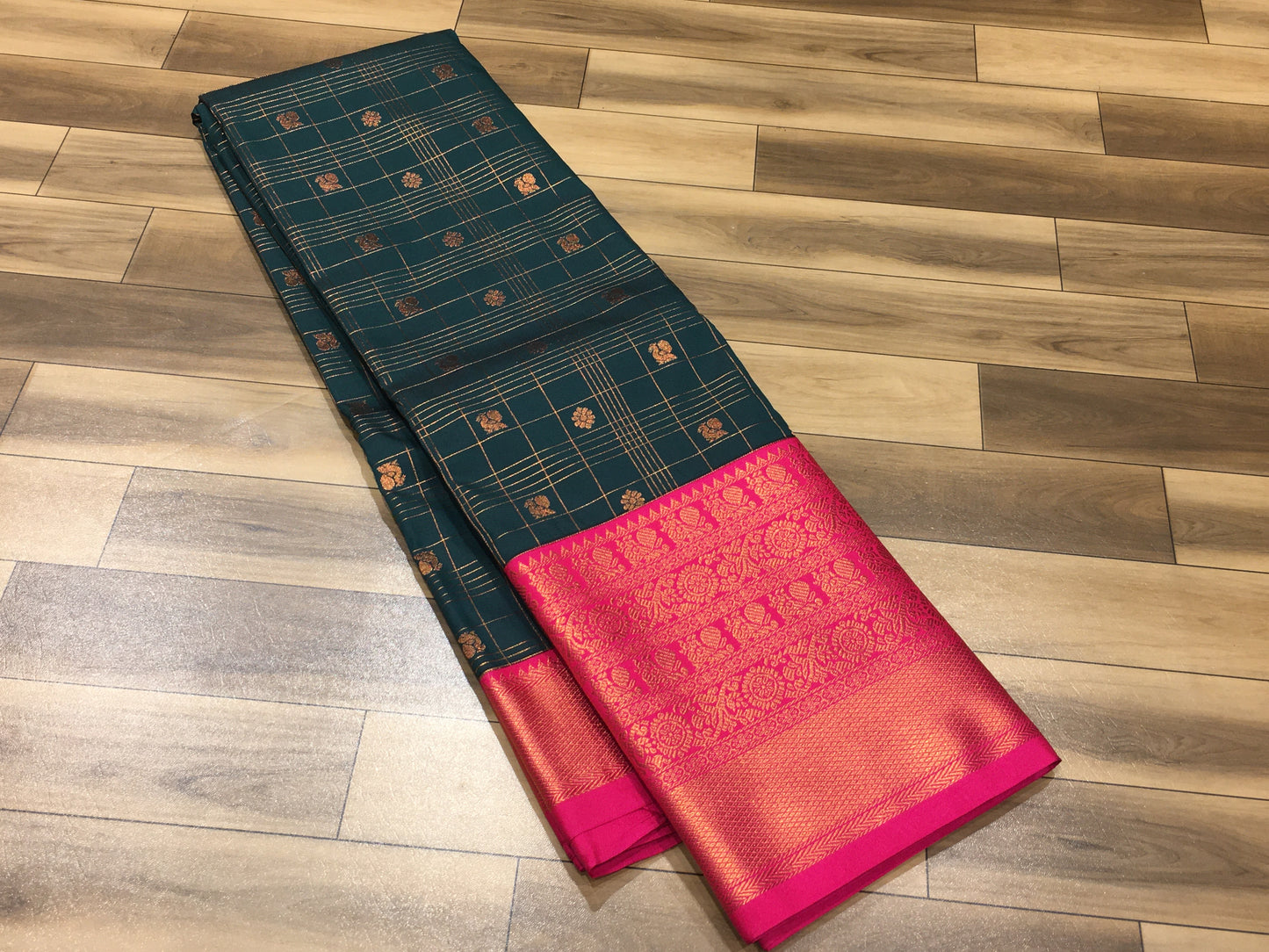 Semi Kanchipuram silk