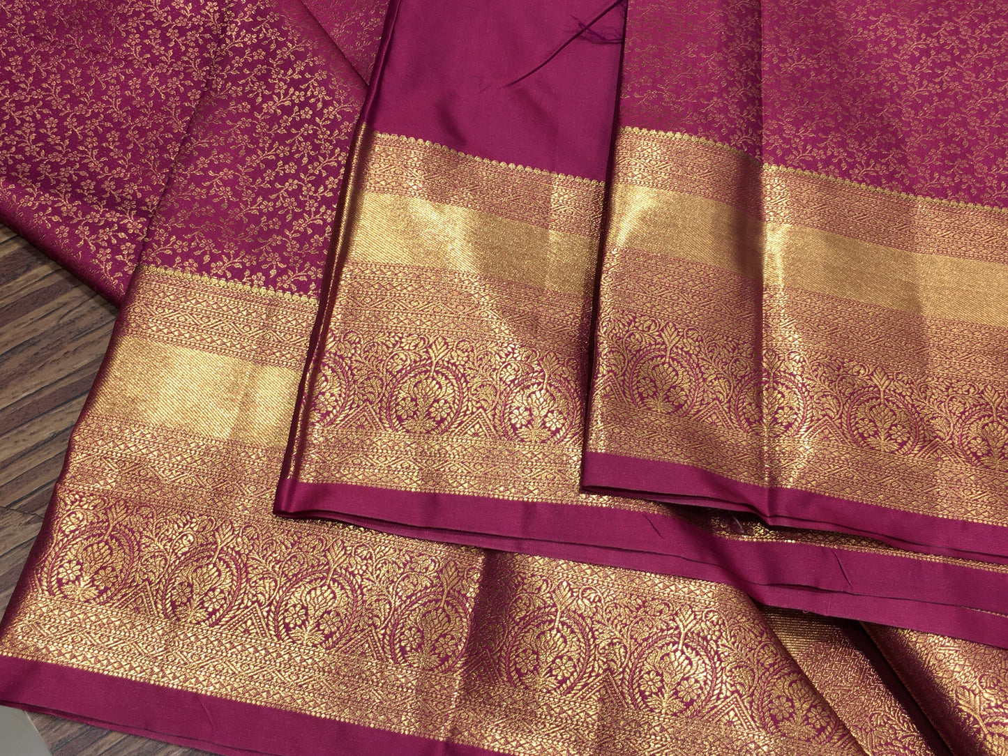 Semi Kanchipuram silk