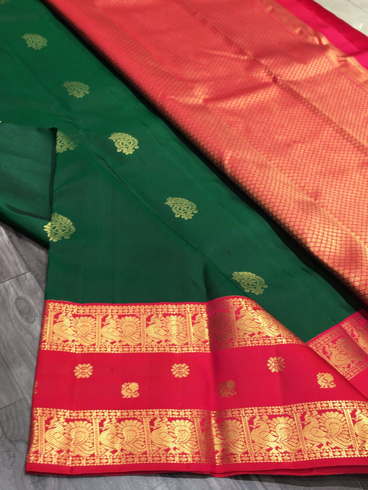 Pure Kanchipuram silk