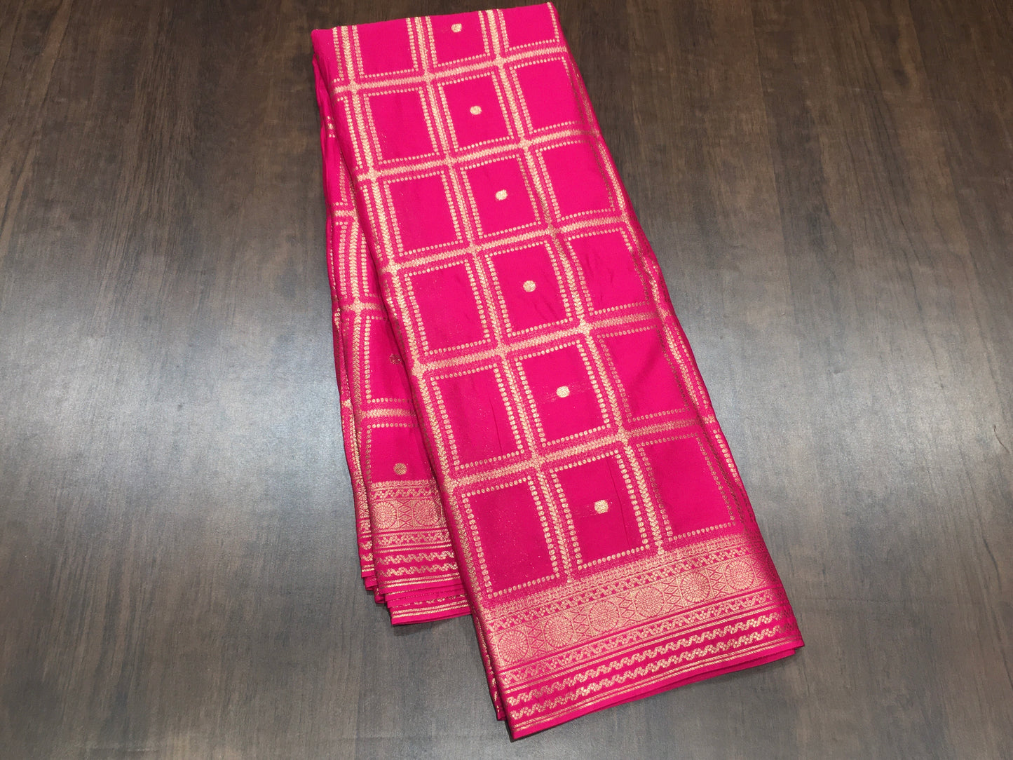 Semi Mysore Crape Silk