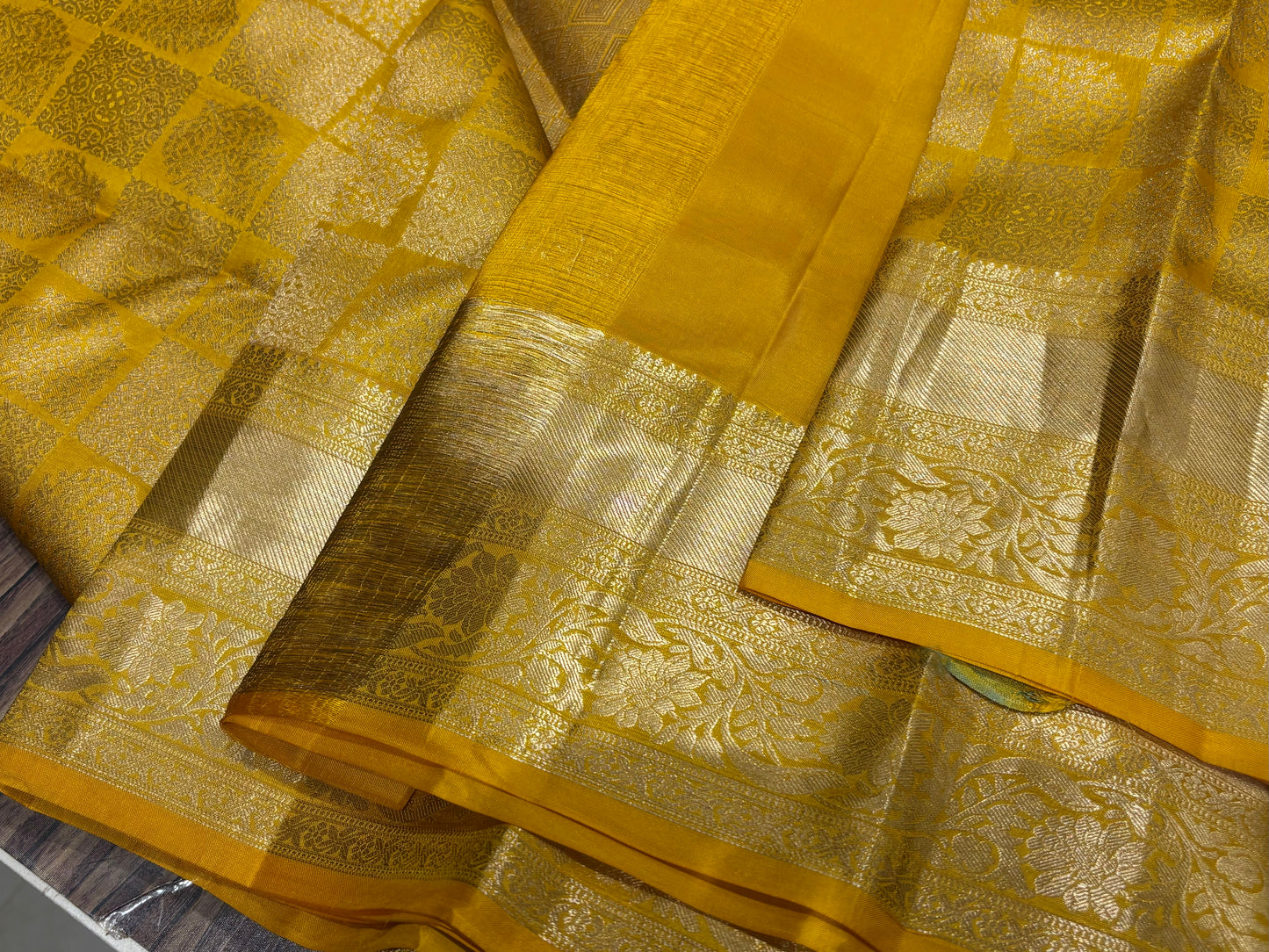 Pure Kanchipuram Brocade Silk