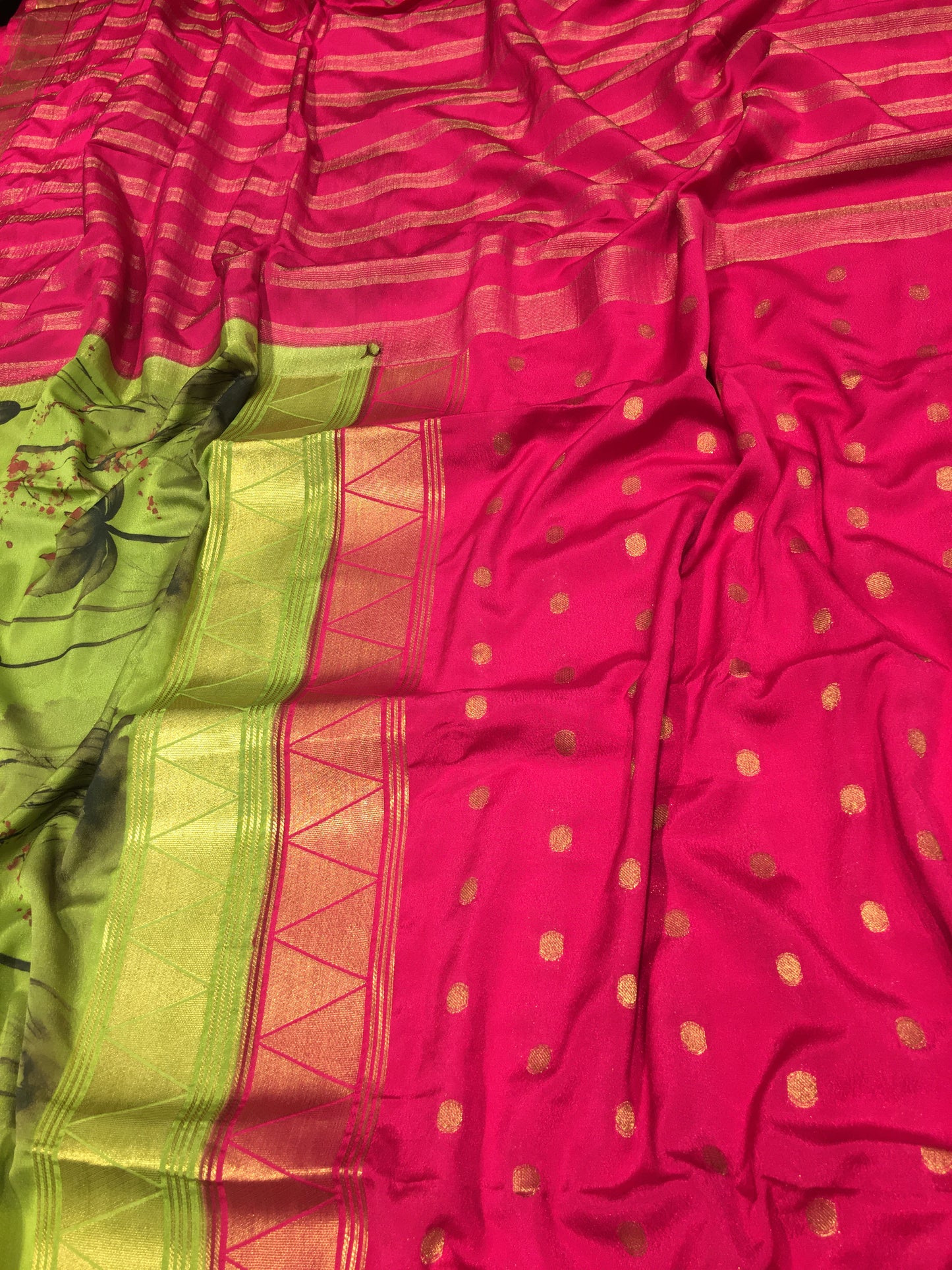 Semi Mysore Crape Silk