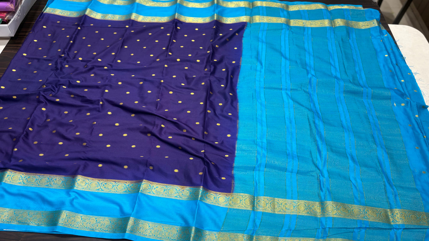 Semi Mysore crape