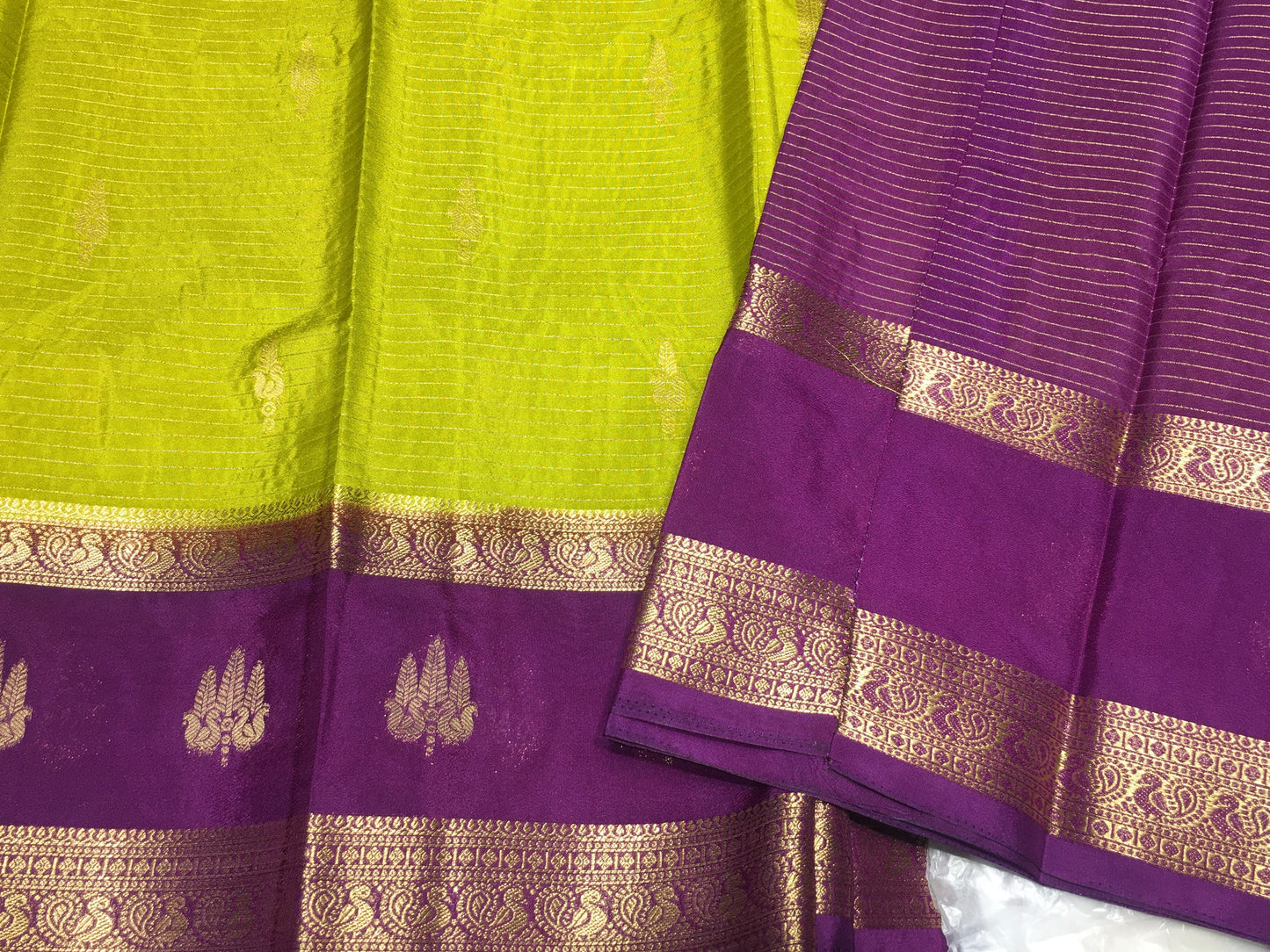 Semi Mysore Crape Silk