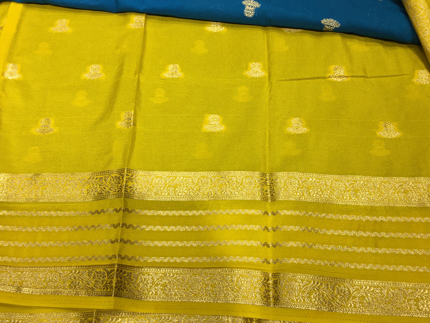 Semi Mysore crape