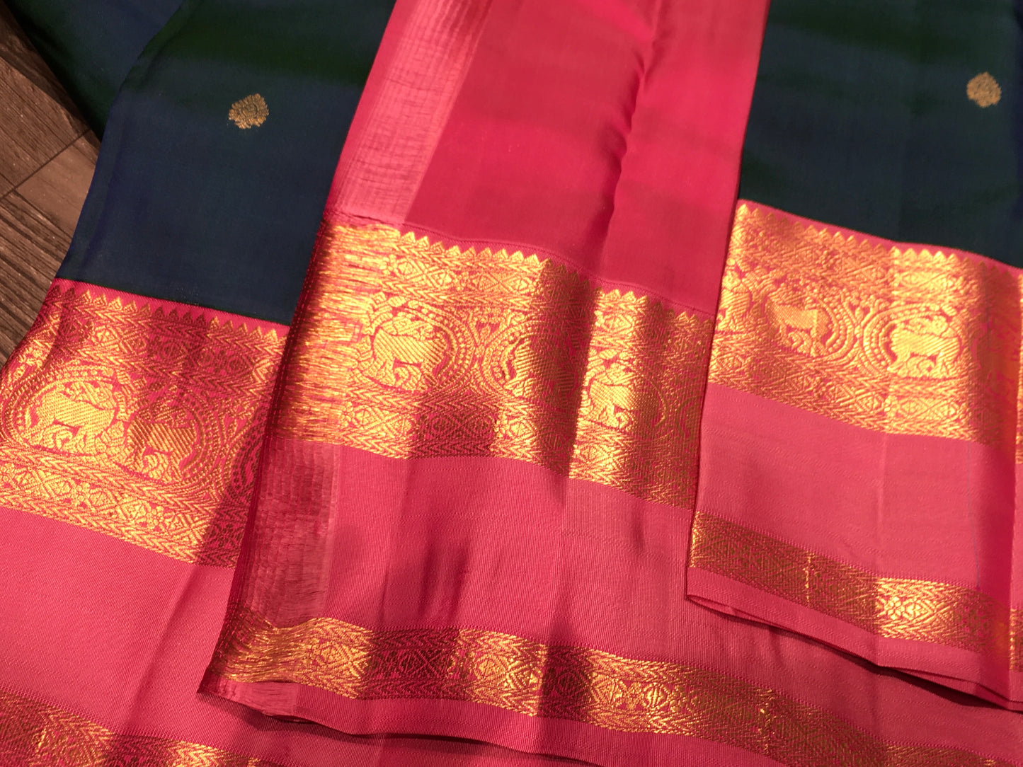 Pure Kanchipuram silk