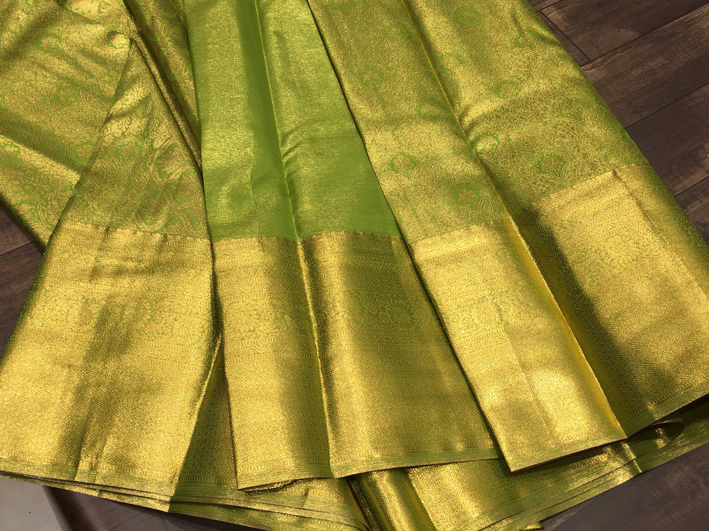 Semi Kanchipuram silk