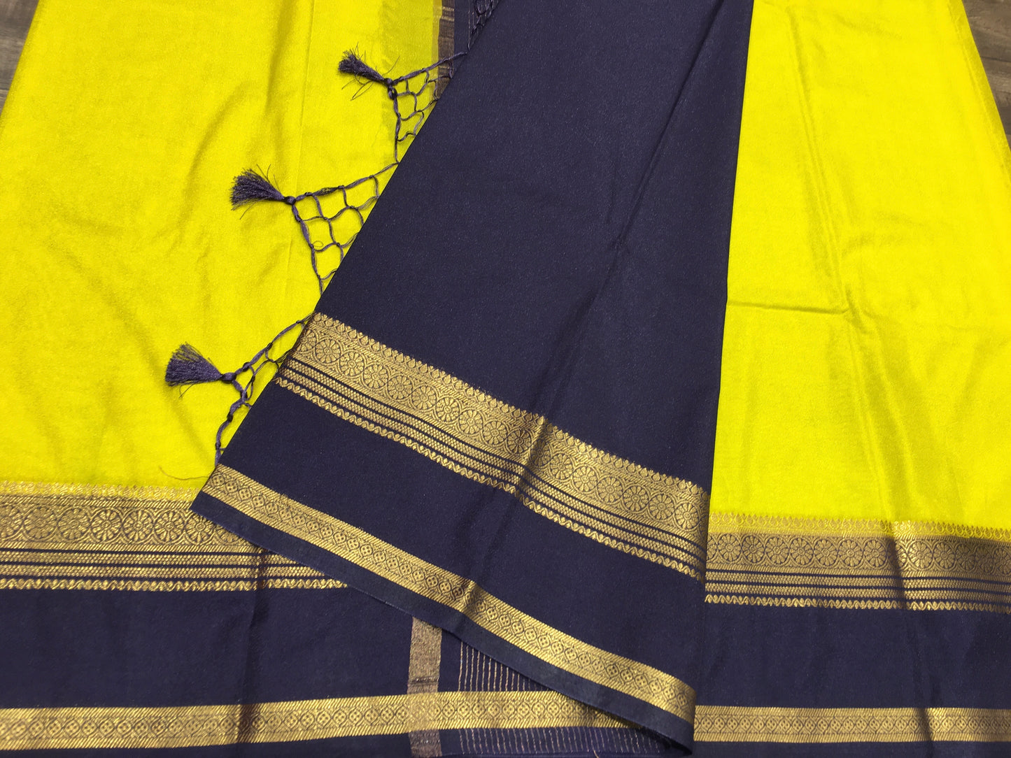 Semi Mysore Crape Silk