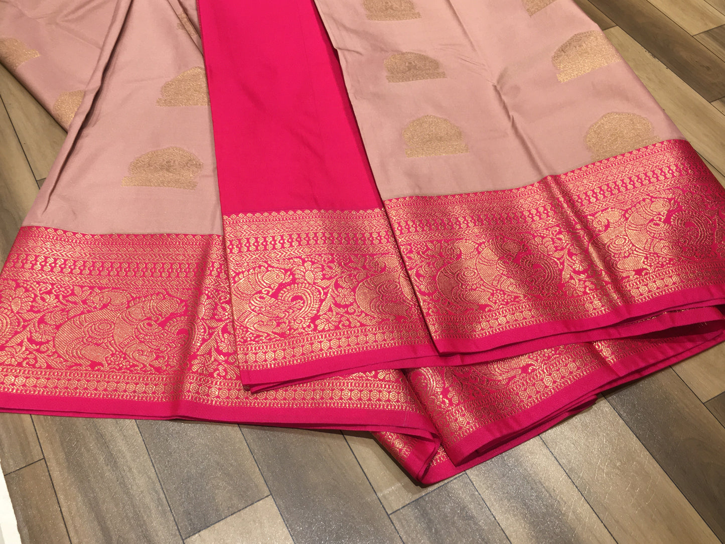 Semi Kanchipuram silk