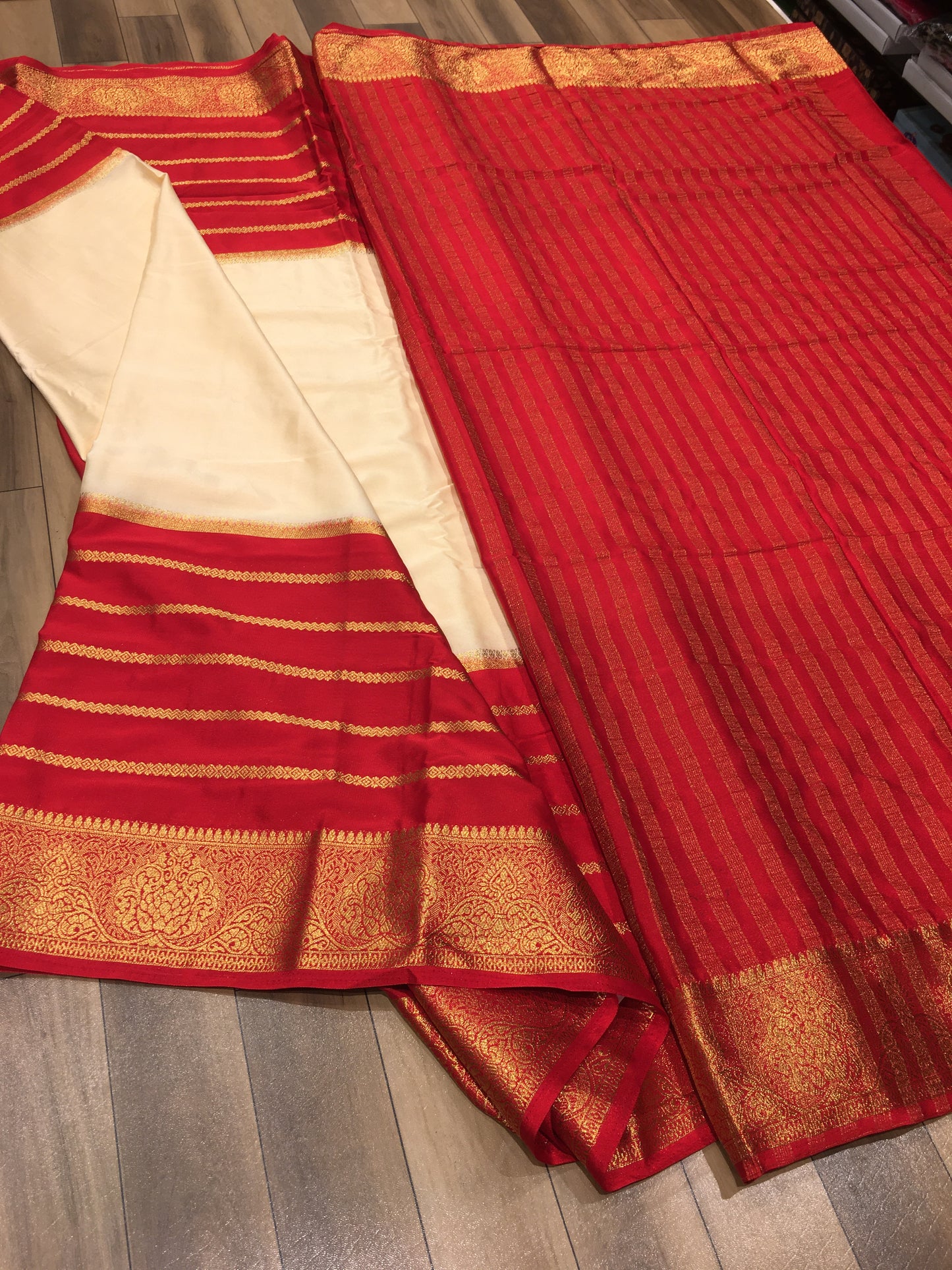 Semi Mysore crape silk