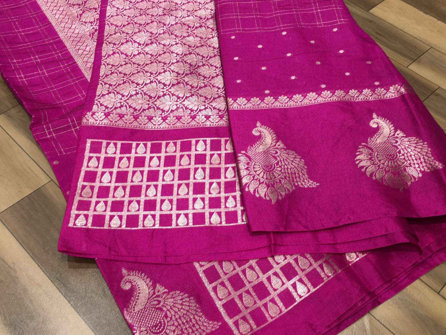 Raw silk saree