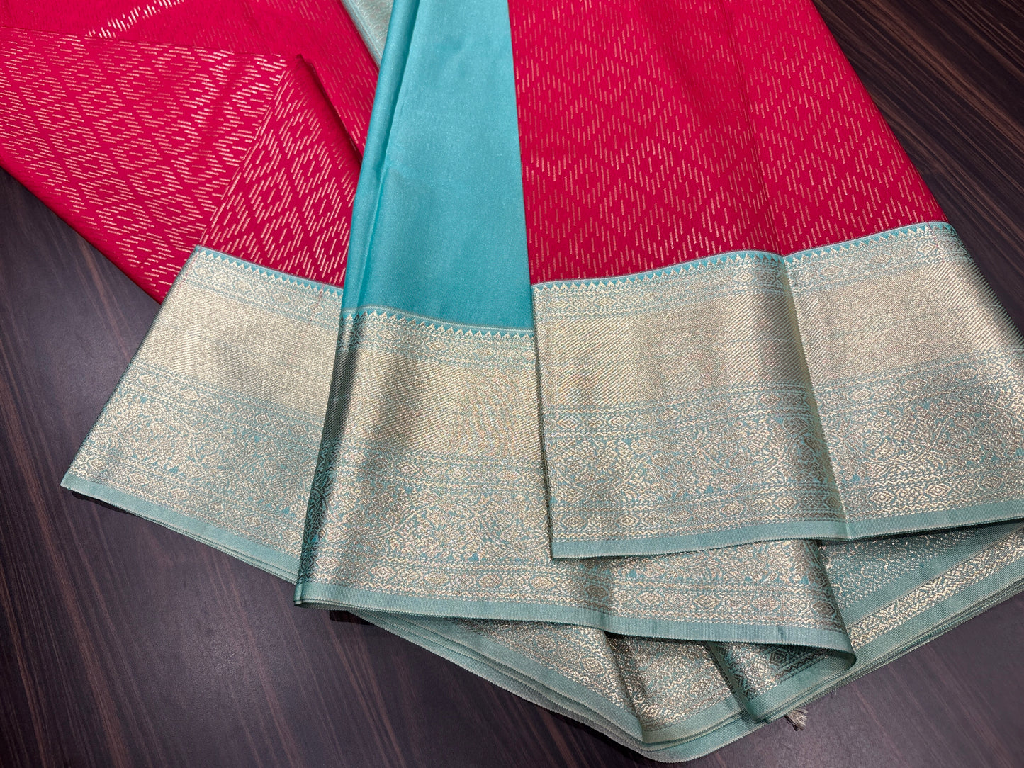 Semi Kanchipuram silk
