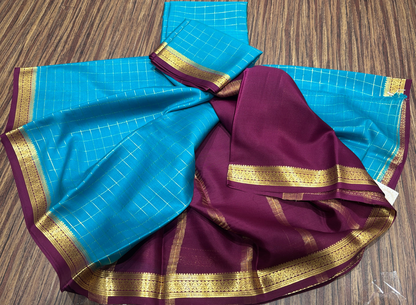 Pure Mysore silk