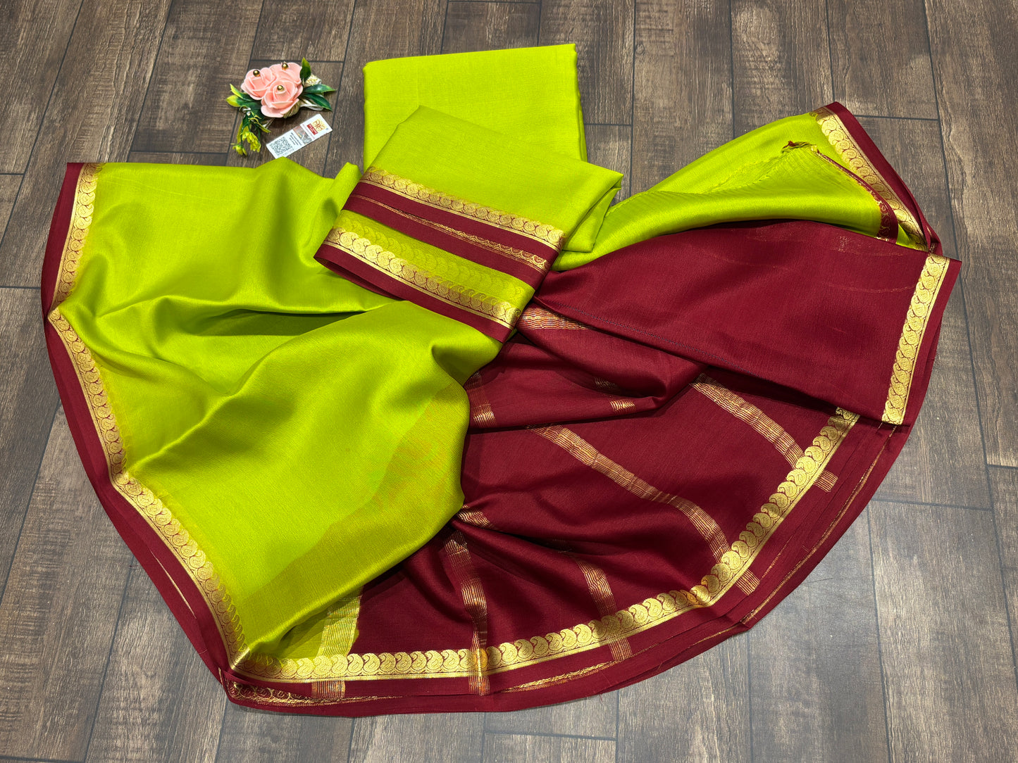 Pure Mysore silk